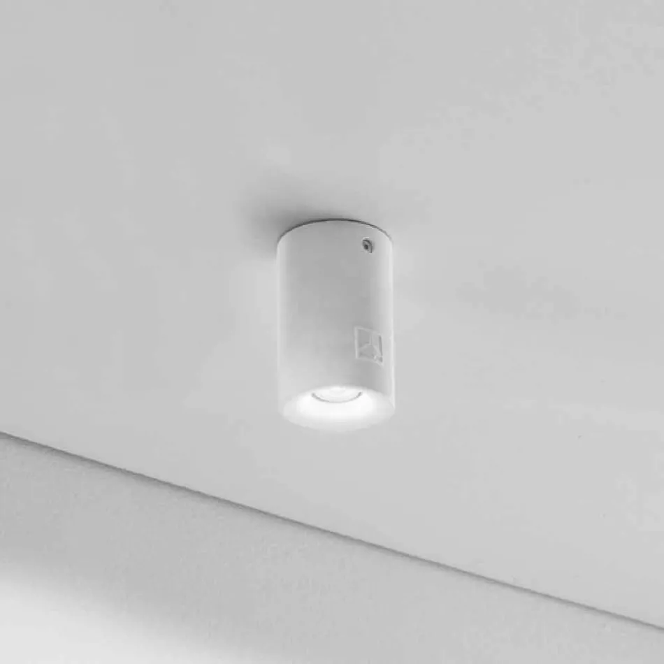 Rund loft for ekstern Nadir 9 gips eller beton Viadurini