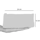 Kunstnerisk håndtrykt clutchtaske, unikt stykke bomuld, 2 stykker - Viadurini af Marchi Viadurini