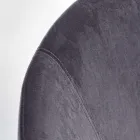 Polstret gyngelænestol Fløjlseffekt Skandinavisk Design - Pippy Viadurini