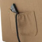 Lift lænestol med ekstra stort sæde i Made in Italy stof - Margaret Viadurini