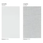 Venstre hjørne udendørs lænestol i aluminium og stropper lavet i Italien - Juliediv Viadurini