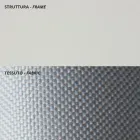 Lav havelænestol i galvaniseret stål med armlæn Made in Italy - Selvaggia Viadurini