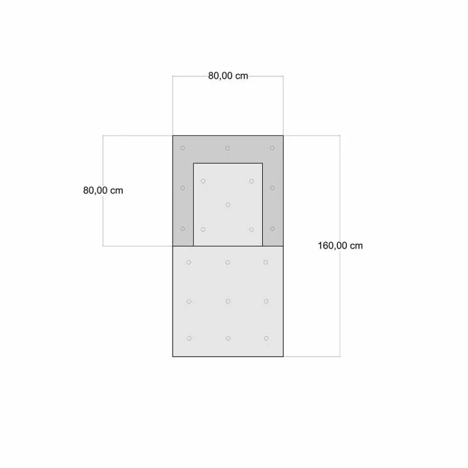 Etnisk design Chaise Longue lænestol i grå eller blå fløjl - Fiber Viadurini
