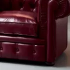 Klassisk lænestol med løgformede fødder i bøgetræ Fremstillet i Italien - Spassoso Viadurini