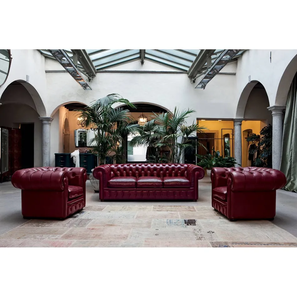 Klassisk lænestol med løgformede fødder i bøgetræ Fremstillet i Italien - Spassoso Viadurini