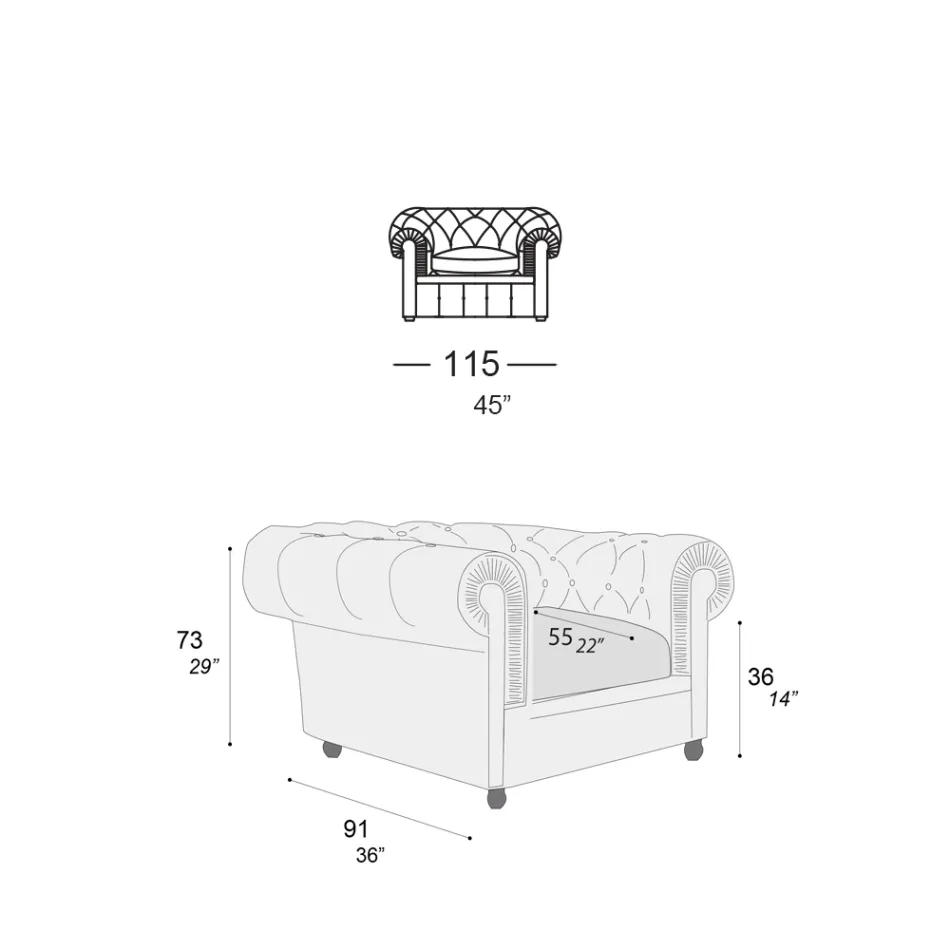 Klassisk lænestol med løgformede fødder i bøgetræ Fremstillet i Italien - Spassoso Viadurini