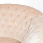 lænestol bearbejdet quiltet kunstskind Balma Viadurini