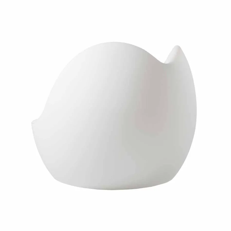 Rocking lænestol Runde lyse Slide Blos lavet i Italien Viadurini