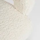 Lænestol med armlæn i sæde af gummitræ og uldeffekt - Patrizia Viadurini