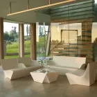 Lænestol med armlæn Slide Kami Moderne design lavet i Italien Viadurini