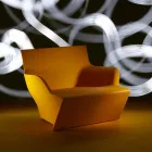 Lænestol med armlæn Slide Kami Moderne design lavet i Italien Viadurini