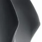 Lænestol med stålstruktur og grafit øko-lædersæde Made in Italy - Reggio Viadurini