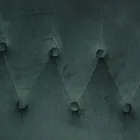 Lænestol med justerbar struktur i forkromet stål og fløjl - Giulia Viadurini