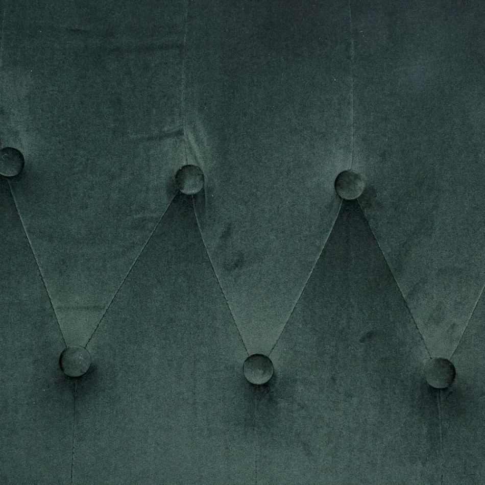 Lænestol med justerbar struktur i forkromet stål og fløjl - Giulia Viadurini