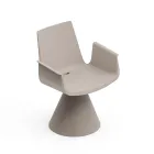 Udendørs lænestol med polyethylen armlæn - Pool Viadurini