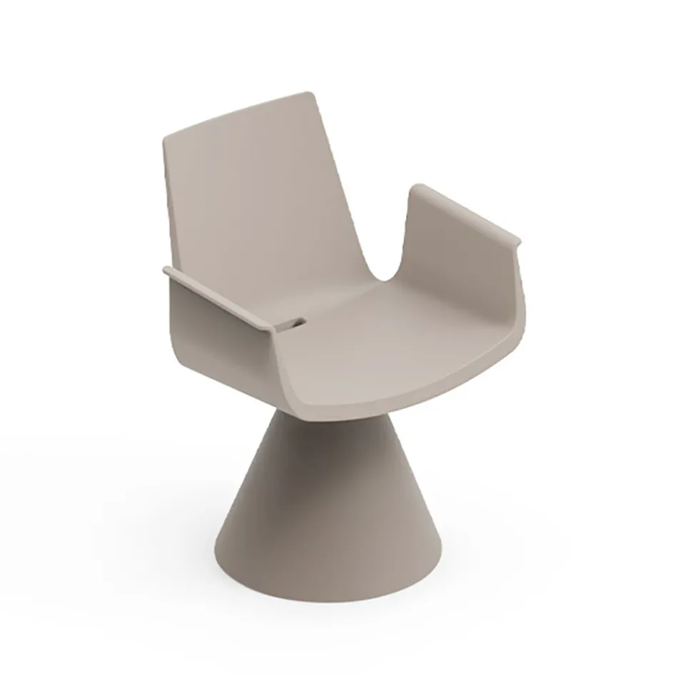 Udendørs lænestol med polyethylen armlæn - Pool Viadurini