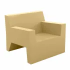 Jut af Vondom design udendørs lænestol i polyethylenharpiks Viadurini