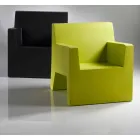 Jut af Vondom design udendørs lænestol i polyethylenharpiks Viadurini