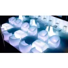 Udendørs lænestol i Blow Vondom polyethylenharpiks, design Viadurini