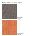 Udendørs lænestol i polyethylen med pude lavet i Italien - Chiabotto Viadurini