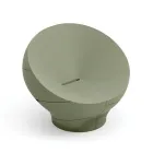 Udendørs lænestol i polyethylen fås i forskellige farver - Håndklæde Viadurini