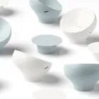 Udendørs lænestol i polyethylen fås i forskellige farver - Håndklæde Viadurini