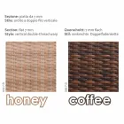 Udendørs lænestol polyethylen vævet mønster hånd Cooper Viadurini