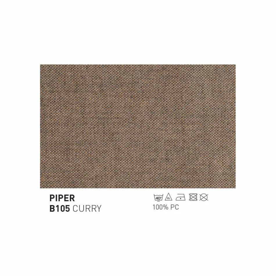 Varaschin Emma polstrede udendørs lænestol af moderne design Viadurini