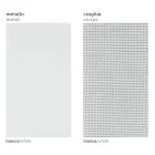 Havelænestol med stofsæde og aluminiumsstruktur lavet i Italien - Juliediv Viadurini