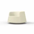 Moderne design haven lænestol Roulette Vondom i polyethylen Viadurini