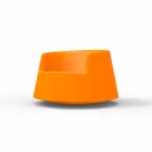 Moderne design haven lænestol Roulette Vondom i polyethylen Viadurini