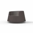 Moderne design haven lænestol Roulette Vondom i polyethylen Viadurini