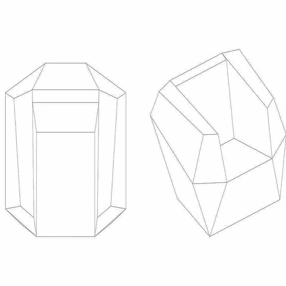 Faz haven lænestol af Vondom moderne design i polyethylen Viadurini