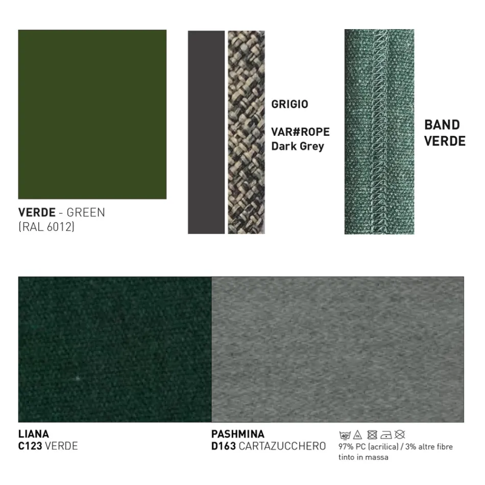 Havelænestol i aluminium lavet i Italien - Emmacross fra Varaschin Viadurini