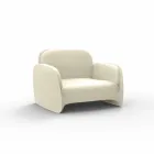 Pezzettina af Vondom polyethylen haven lænestol, design Viadurini