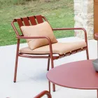 Havelænestol lavet udelukkende af aluminium - Resplendent Viadurini