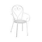 Havestol lavet udelukkende af metal - Arkiv Viadurini