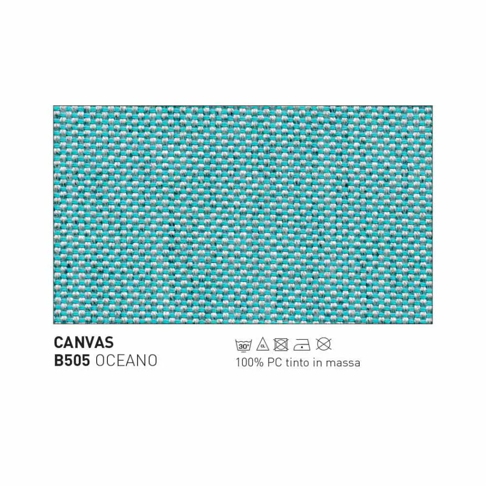 Moderne Varaschin Emma haven lænestol i solid iroko træ Viadurini