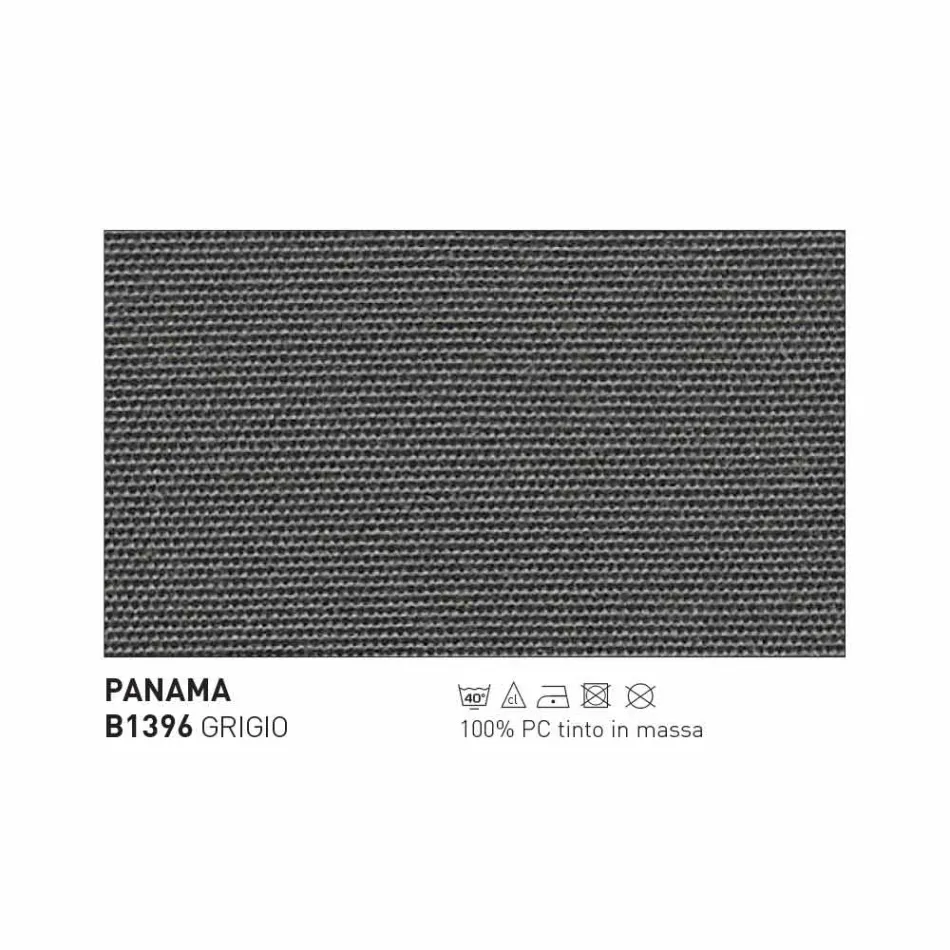 Moderne Varaschin Emma haven lænestol i solid iroko træ Viadurini