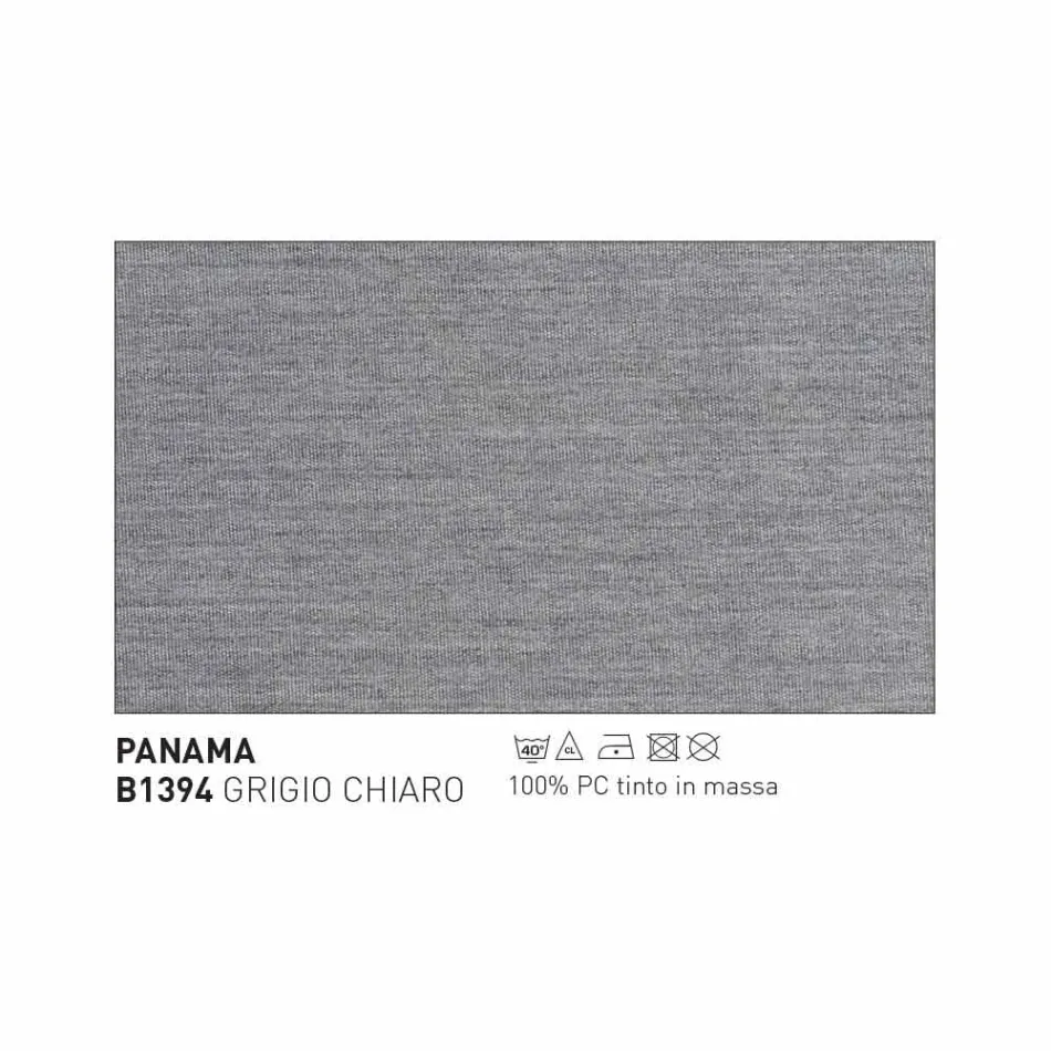 Moderne Varaschin Emma haven lænestol i solid iroko træ Viadurini