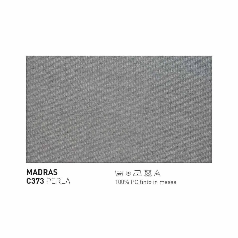 Moderne Varaschin Emma haven lænestol i solid iroko træ Viadurini