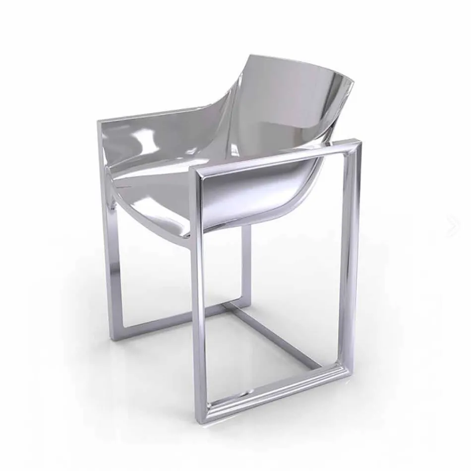 WallStreet Vondom haven lænestol, polypropylen og glasfiber Viadurini