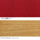 Stue lænestol med fodstøtte i læder og træ Made in Italy - Butterfly Viadurini