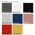 Stue Lænestol i Stof og Metal Made in Italy 2 stk - Sangria Viadurini