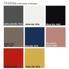 Stue Lænestol beklædt med stof Made in Italy 2 stk - Sangria Viadurini