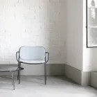 Stue Lænestol beklædt med stof Made in Italy 2 stk - Sangria Viadurini