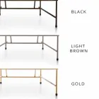 Lænestol i stof med metalstruktur fremstillet i Italien - Manila Viadurini