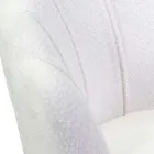 Lænestol til stuen lavet af metal og stof - Backdrop Viadurini