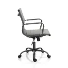 Kontorlænestol med højt eller lavt ryglæn - Rubidio Viadurini