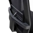 Drejelig kontorlænestol med gaslift i teknisk stof og mesh - kontor Viadurini